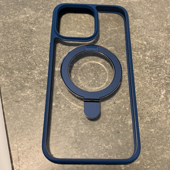 🎉HP🎉VICSEED iPhone 14 Pro Max Case with Magsafe and Stand - 3 in 1  NIB blue - Picture 3 of 8